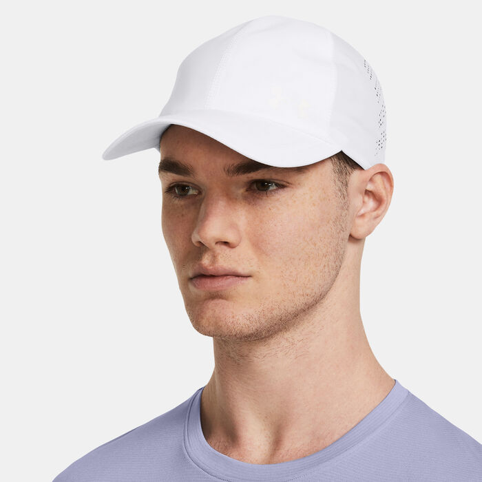 Under Armour Men's Launch Iso-Chill Cap White image number 2