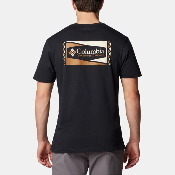 Columbia Men's North Cascades T-Shirt Black Columbia Men's North Cascades T-Shirt Black image number 1