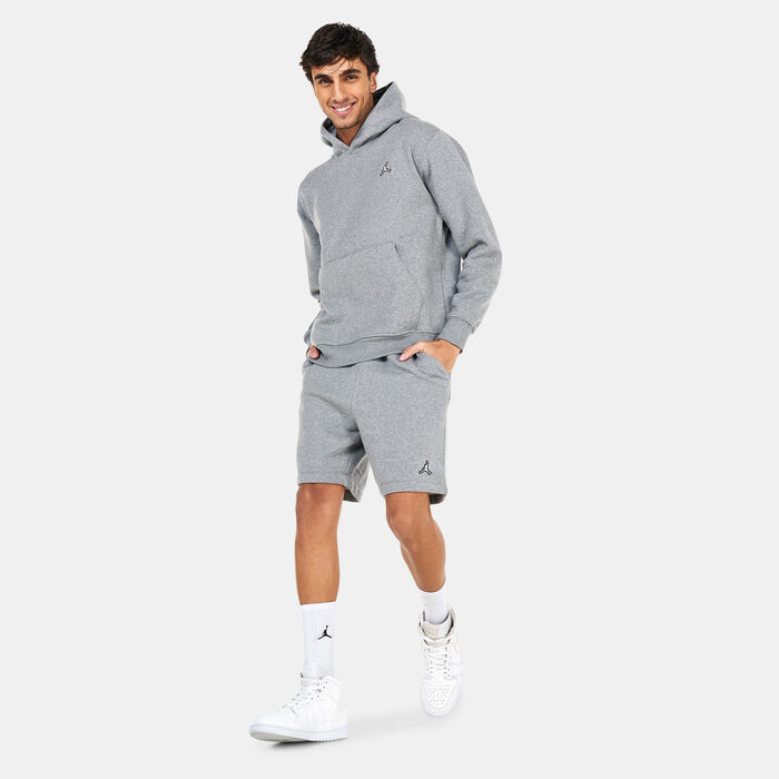 Jordan Men's Essential Fleece Pullover Hoodie Grey Jordan Men's Essential Fleece Pullover Hoodie Grey image number 2