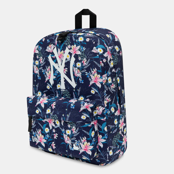 New Era New York Yankees Allover Print Stadium Backpack Blue New Era New York Yankees Allover Print Stadium Backpack Blue image number 2