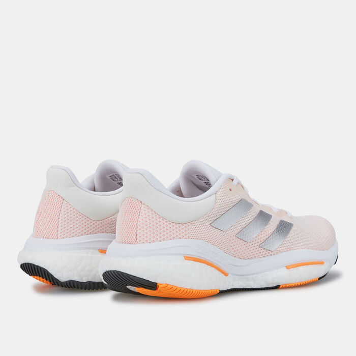 adidas Women's Solarglide 5 Running Shoe Pink image number 2
