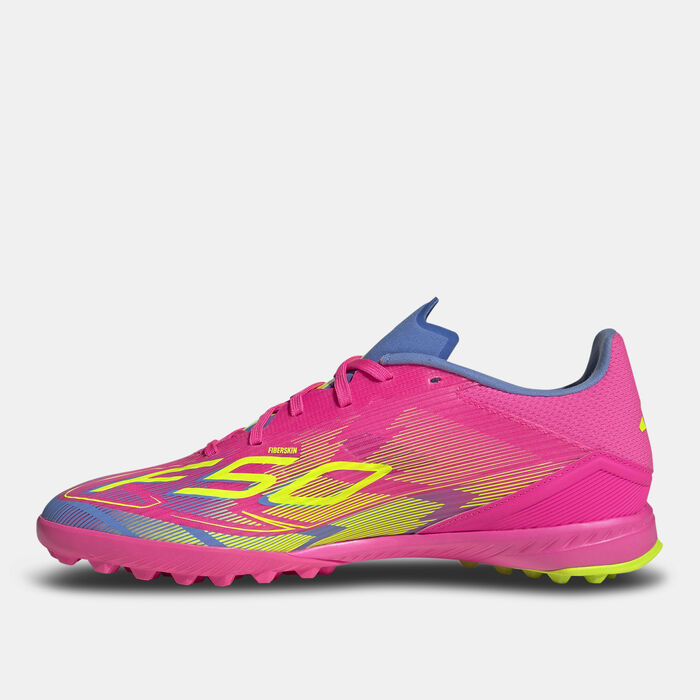 adidas F50 League Turf Ground Football Shoes Pink adidas F50 League Turf Ground Football Shoes Pink image number 2