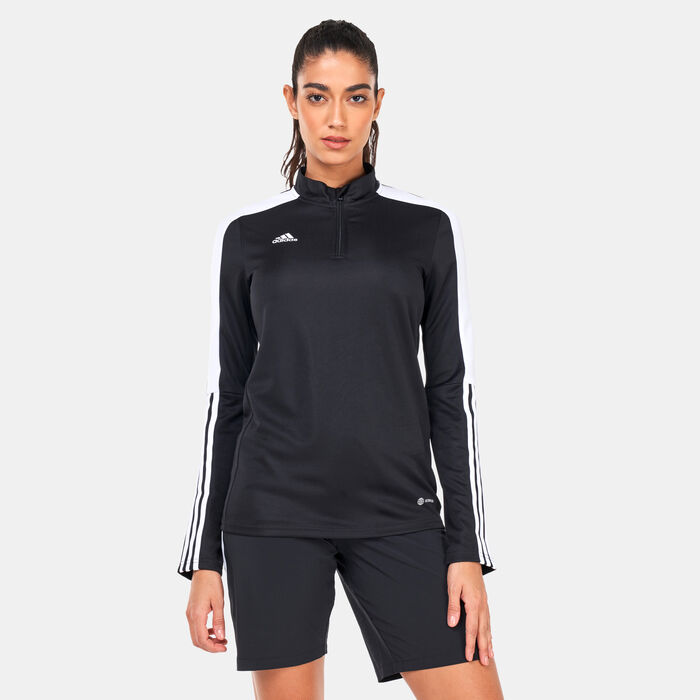 adidas Women's Tiro Essential Training Top Black adidas Women's Tiro Essential Training Top Black image number 0