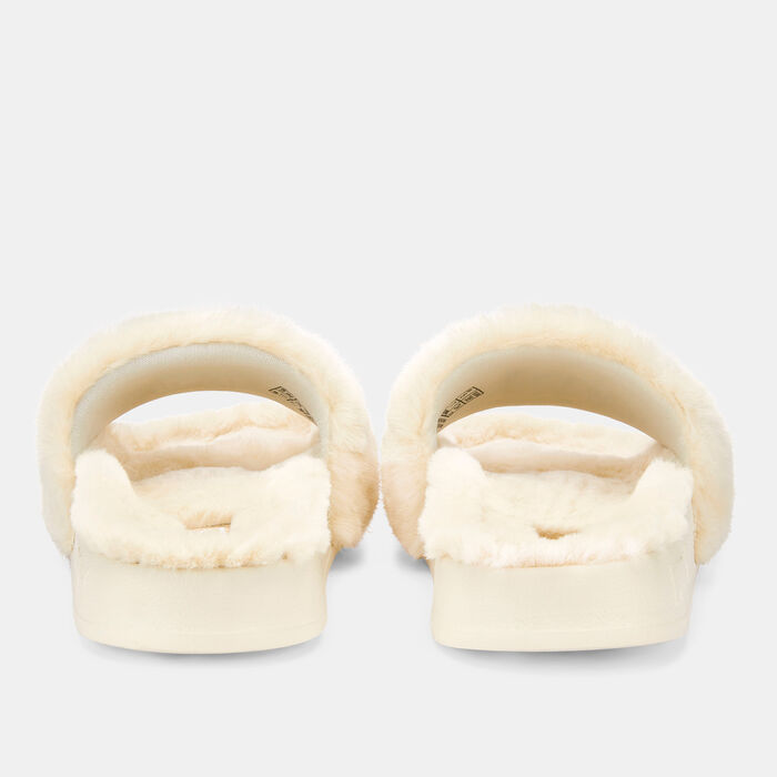 PUMA Women's Leadcat 2.0 Fuzz Slides yellow image number 3