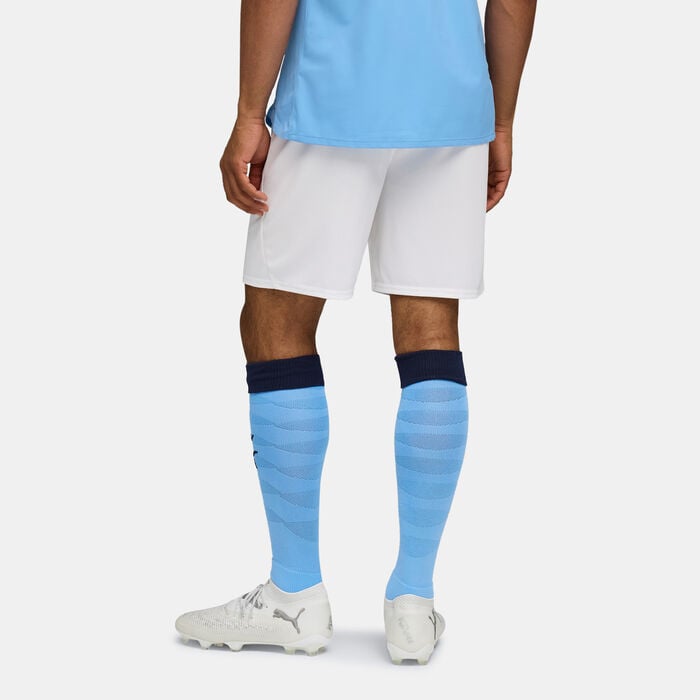 PUMA Men's Manchester City 25/26 Replica Football Shorts Blue PUMA Men's Manchester City 25/26 Replica Football Shorts Blue image number 1