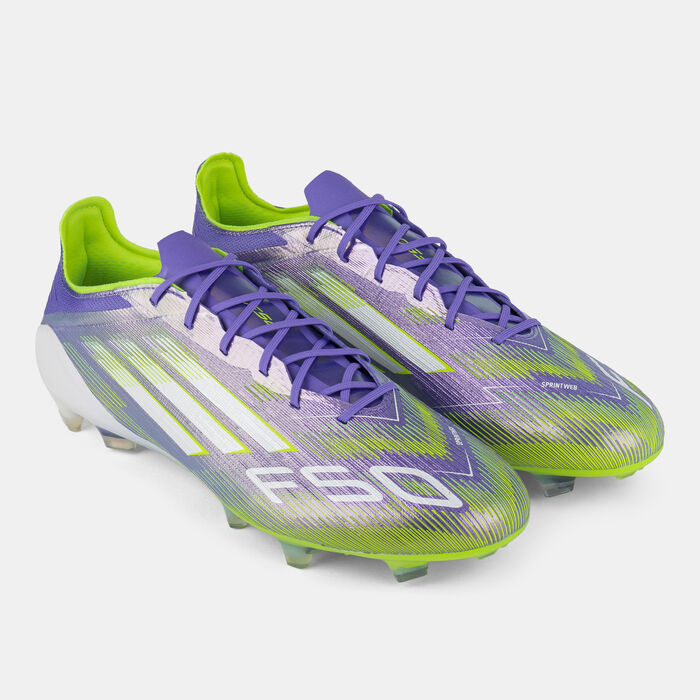 adidas Men's F50 Elite Firm Ground Football Shoes Purple adidas Men's F50 Elite Firm Ground Football Shoes Purple image number 1
