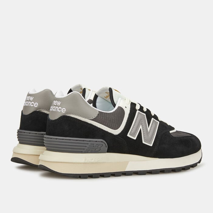 New Balance Men's 574 Shoes Black New Balance Men's 574 Shoes Black image number 2