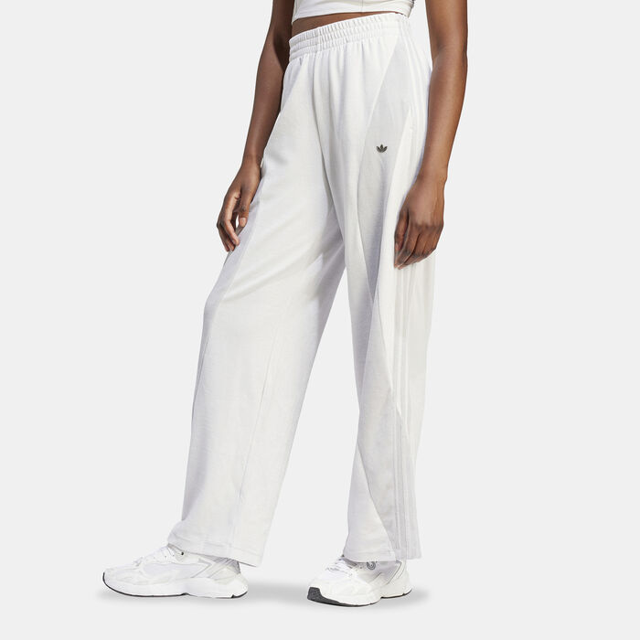 adidas Originals Women's Velour Pants Grey adidas Originals Women's Velour Pants Grey image number 0