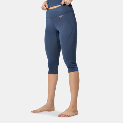 Speedo Women's Panel 3/4 Swimming Pants Blue Speedo Women's Panel 3/4 Swimming Pants Blue
