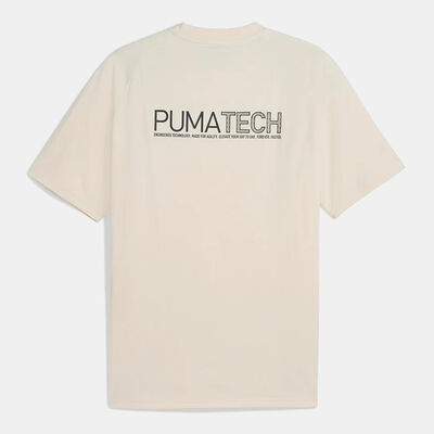 PUMA Men's PUMATECH Graphic T-Shirt White