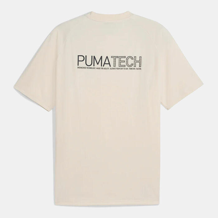 PUMA Men's PUMATECH Graphic T-Shirt White image number 1