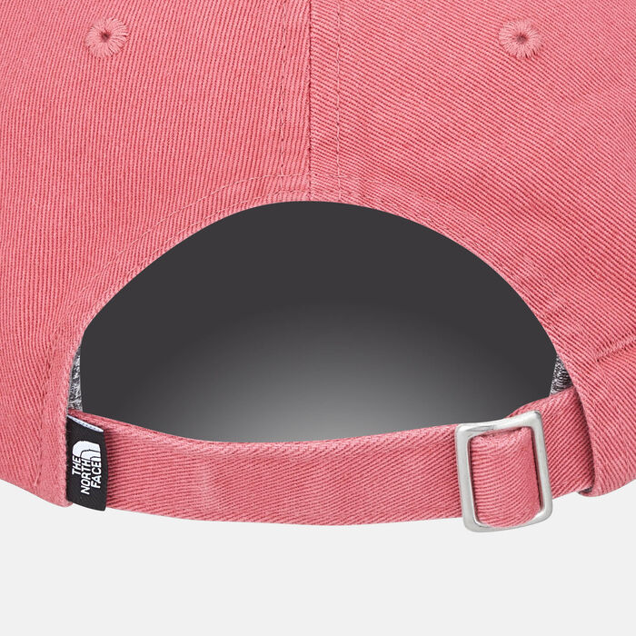 The North Face Horizontal Embroidered Ball Cap Pink image number 1