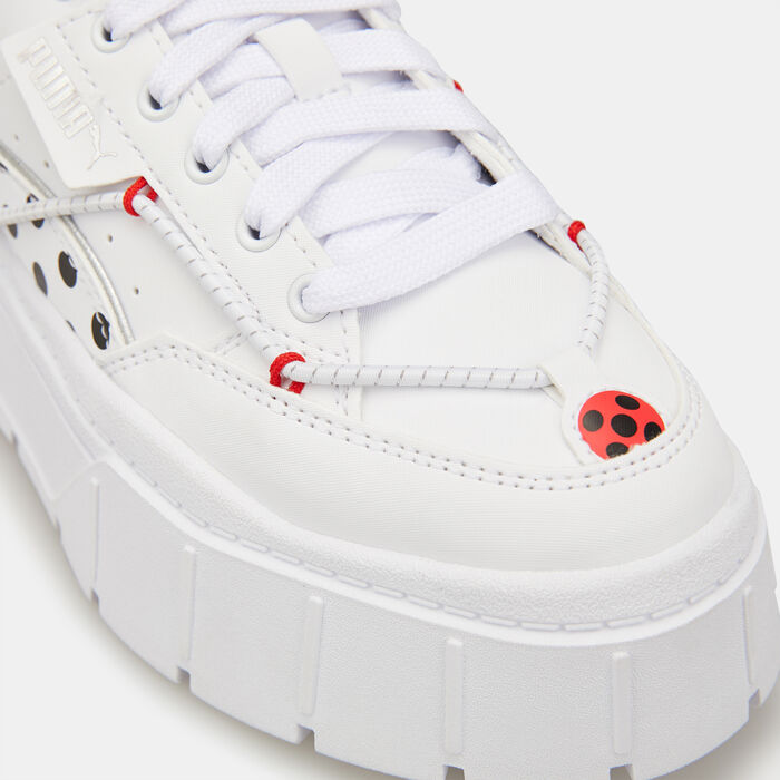 PUMA Kids' X MIRACULOUS Mayze Stack Shoe White PUMA Kids' X MIRACULOUS Mayze Stack Shoe White image number 4