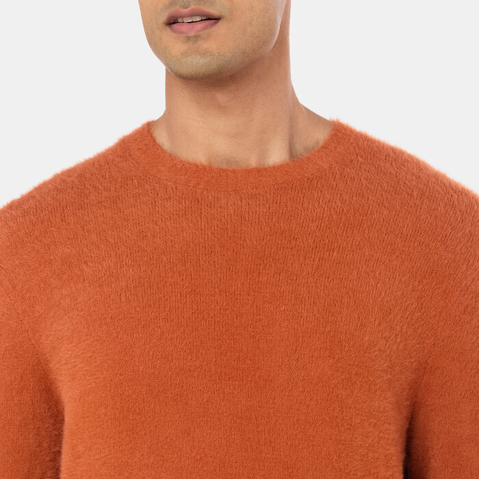 Vans Men's Elmsford Sweatshirt Orange image number 3