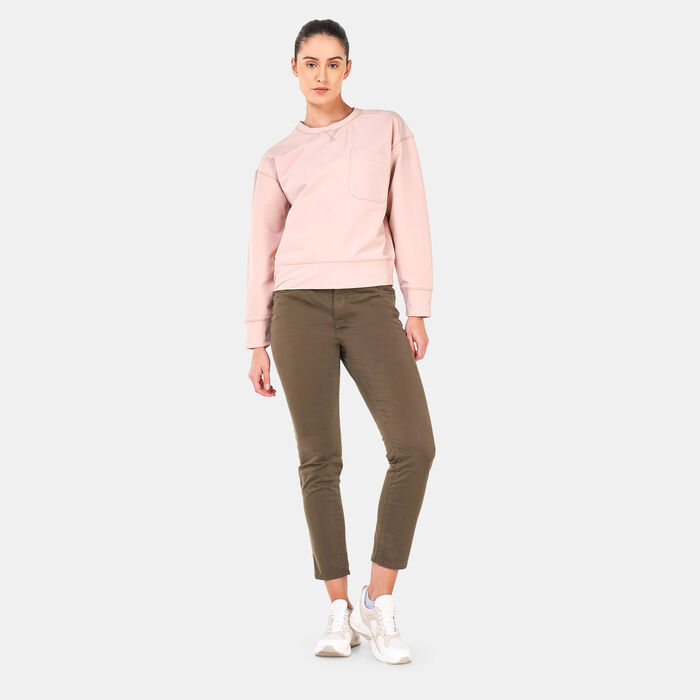 Timberland Women's Timberloop™ Hybird Sweatshirt Pink image number 2