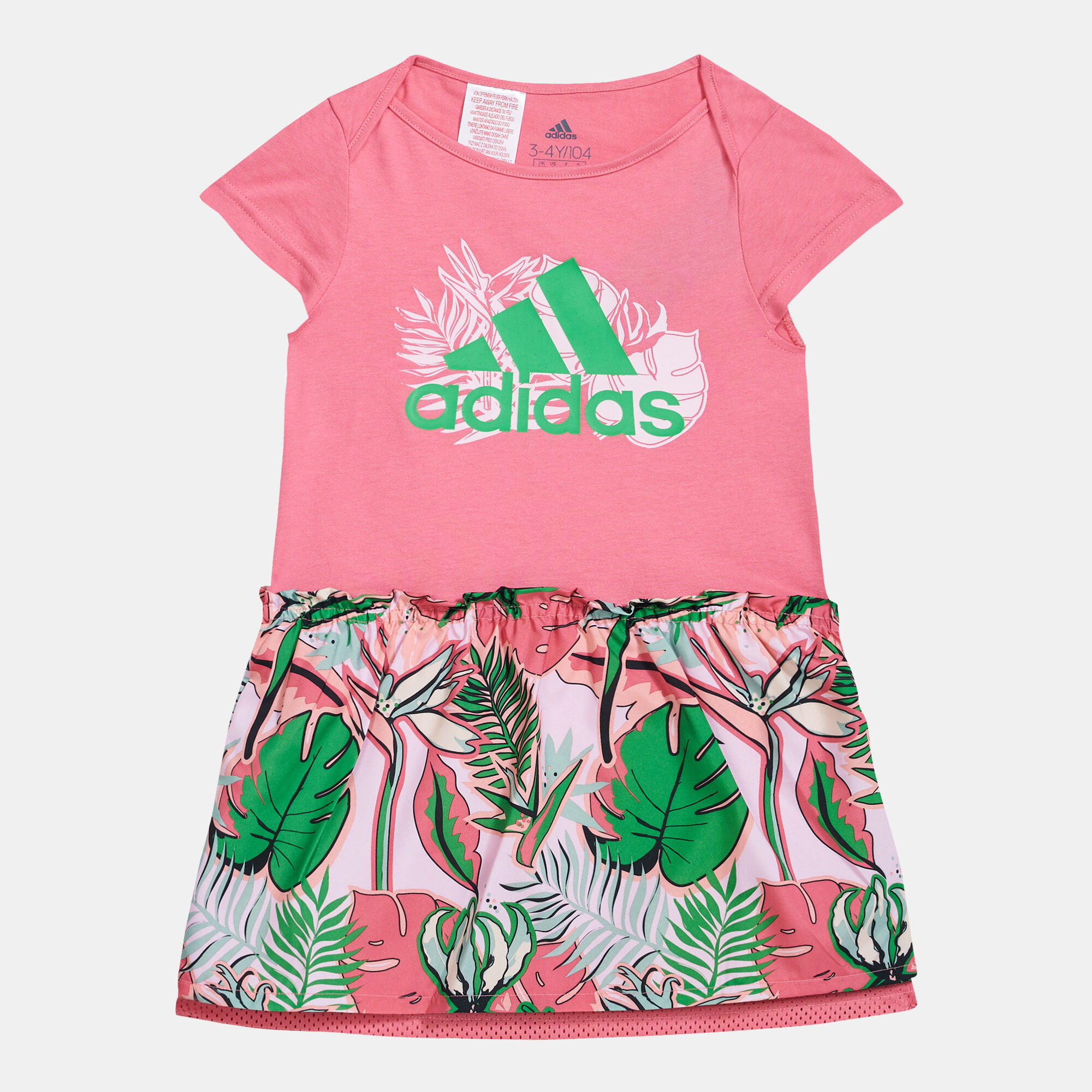Kids Flower Print Summer Set