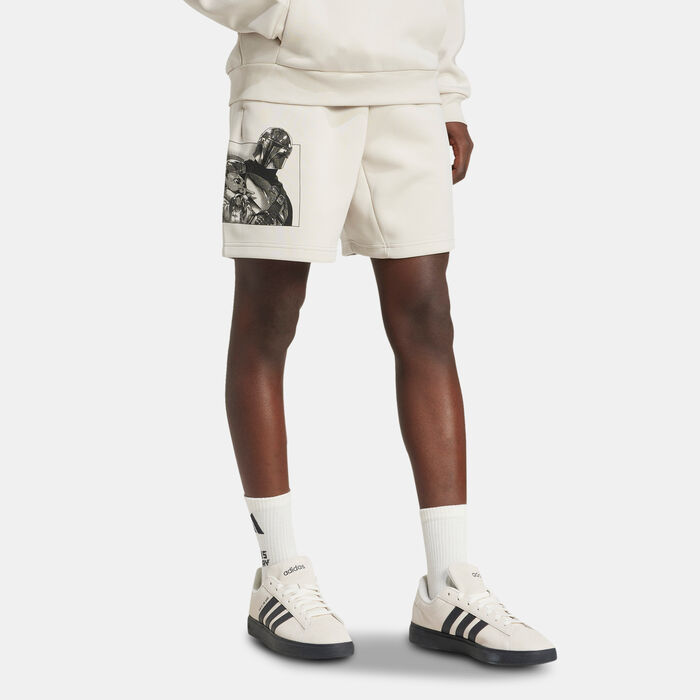 adidas Men's Star Wars The Mandalorian Shorts Brown image number 0