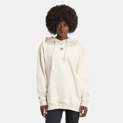 adidas Originals Women's Essentials French Terry Hoodie Beige