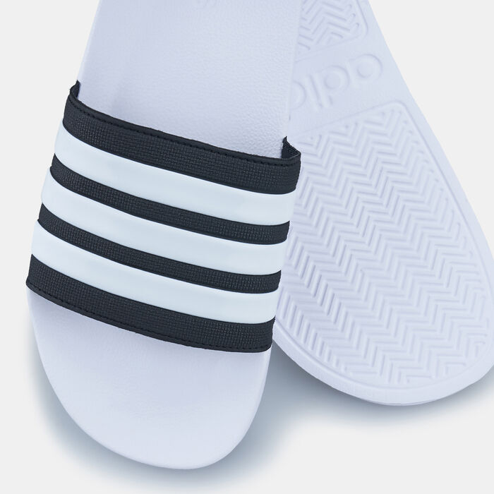 adidas Men's Adilette Shower Slides White adidas Men's Adilette Shower Slides White image number 2