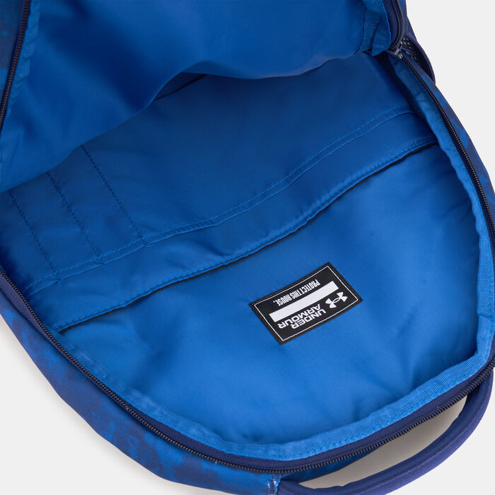 Under Armour Hustle 6.0 Backpack Blue Under Armour Hustle 6.0 Backpack Blue image number 3