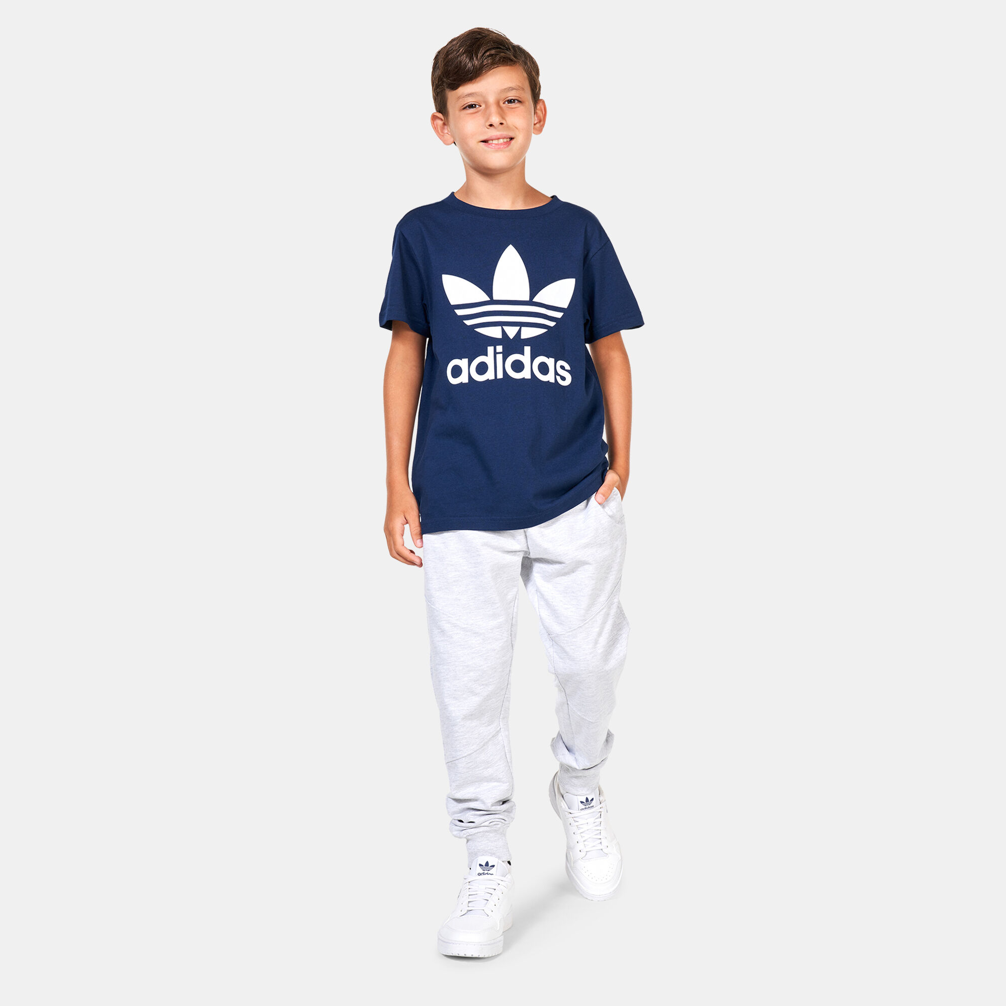 Boys adidas trefoil shirt shop