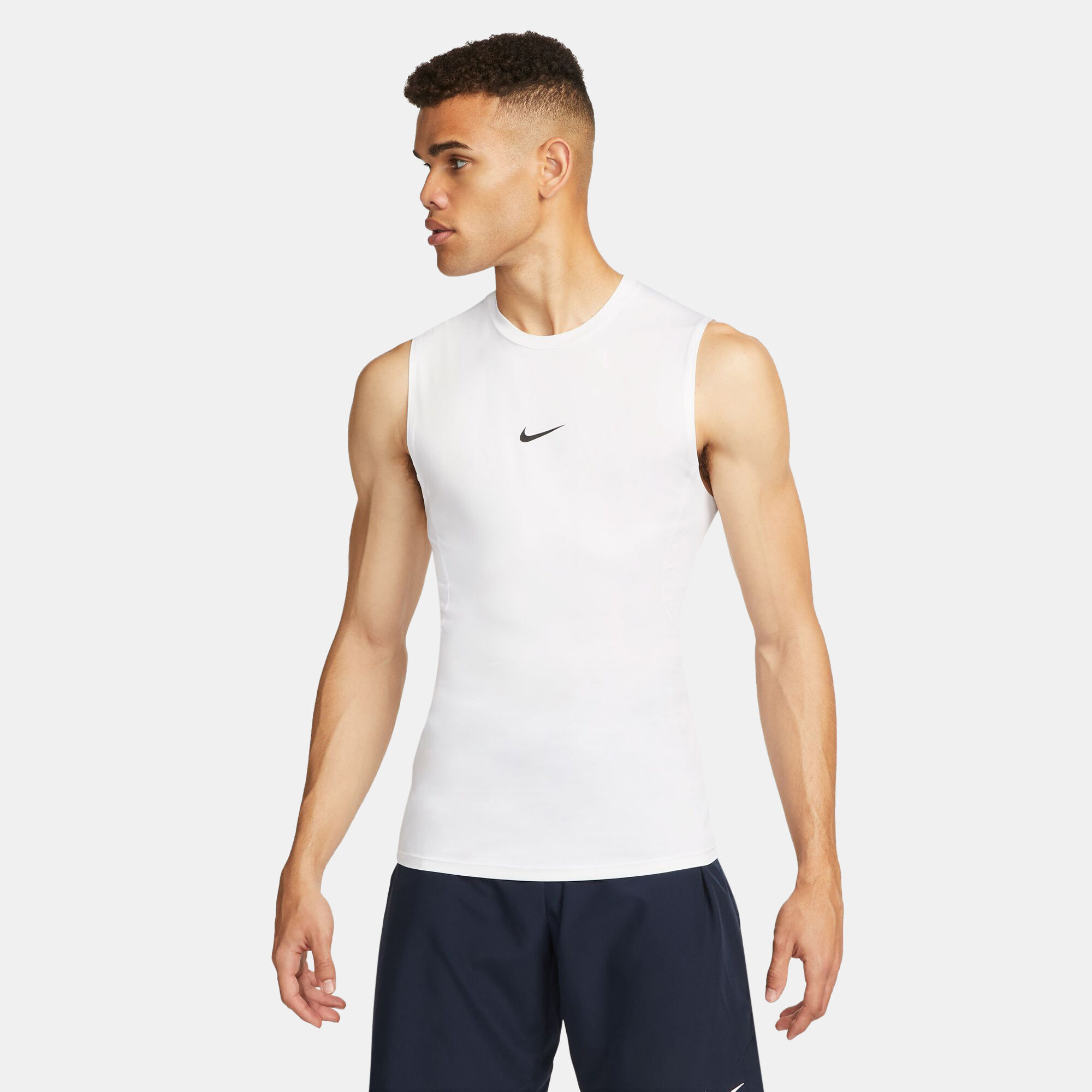 White nike workout shirt hot sale