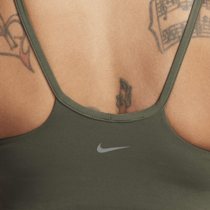 Nike Women's Zenvy Dri-FIT Tank Top Green image number 3