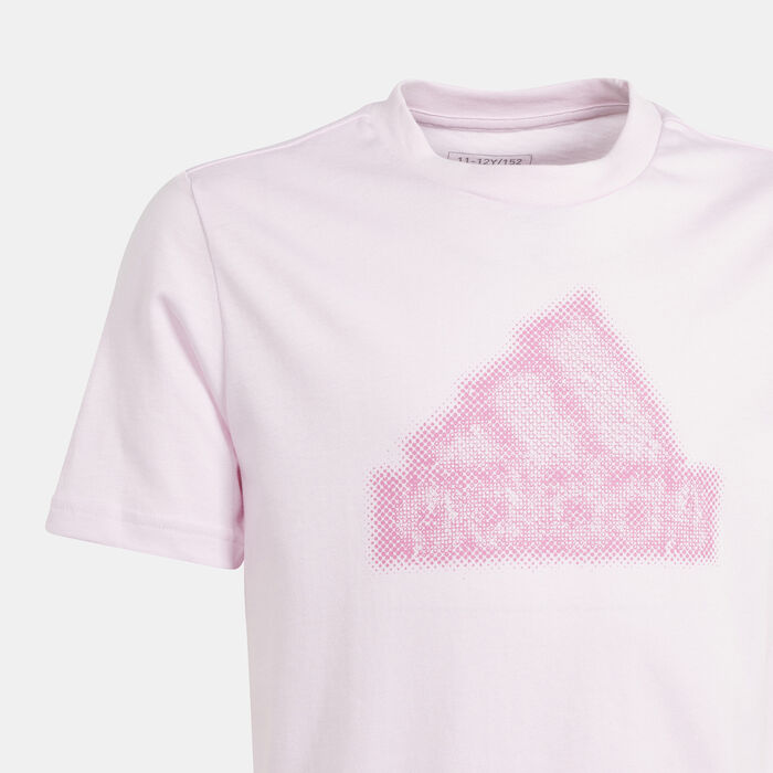 adidas Kids' Future Icons Graphic T-Shirt Pink adidas Kids' Future Icons Graphic T-Shirt Pink image number 3