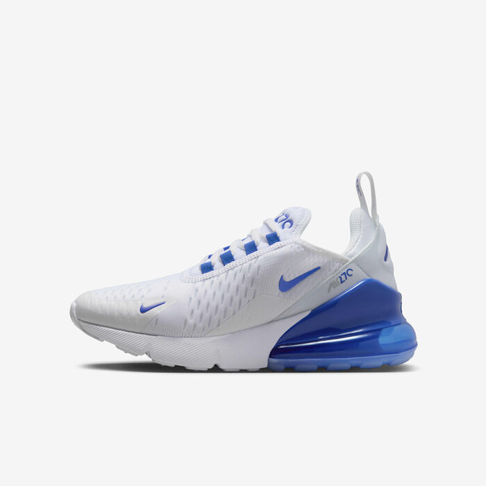 Nike Kids' Air Max 270 Shoes White image number 0