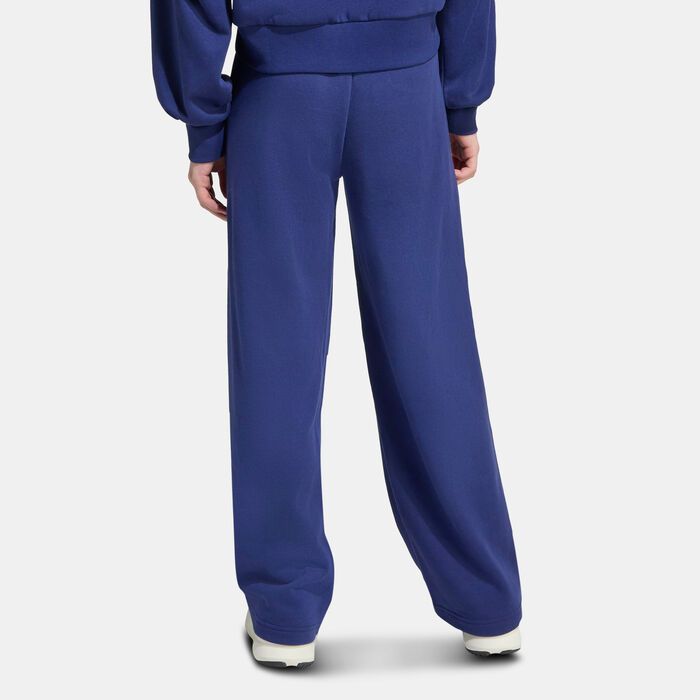 adidas Kids' Seasonals Essentials Collegiate Typography Joggers Blue adidas Kids' Seasonals Essentials Collegiate Typography Joggers Blue image number 1