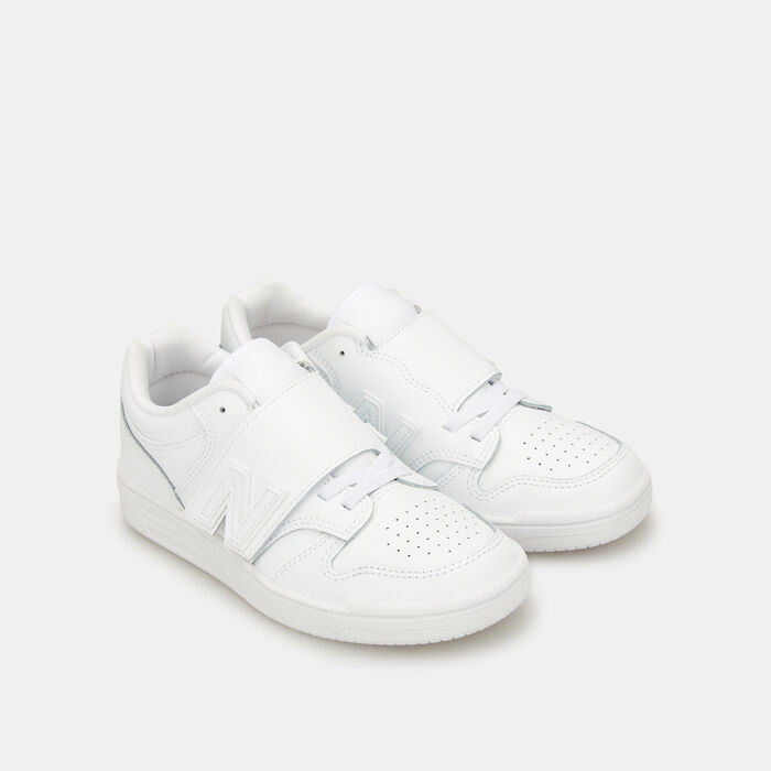 New Balance Kids' BB480 Velcro Shoes White New Balance Kids' BB480 Velcro Shoes White image number 3
