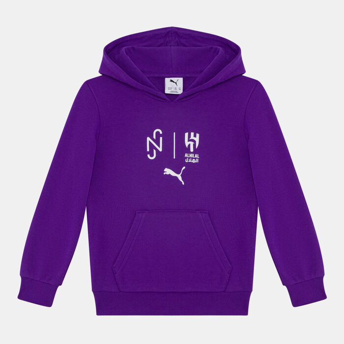 PUMA Kids' Neymar JR Al Hilal Saudi F.C.Hoodie Purple PUMA Kids' Neymar JR Al Hilal Saudi F.C.Hoodie Purple image number 0