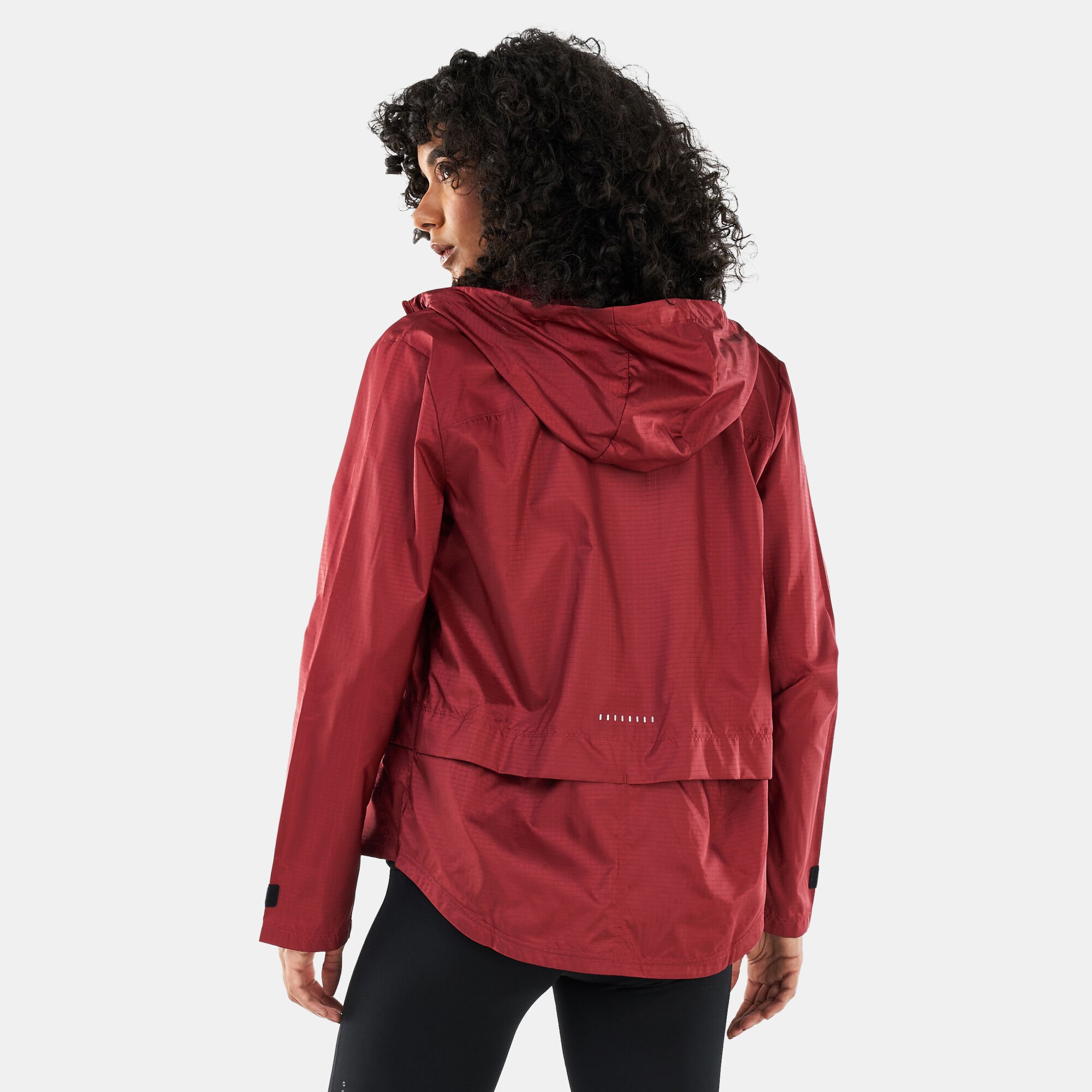 Nike rain jacket red on sale