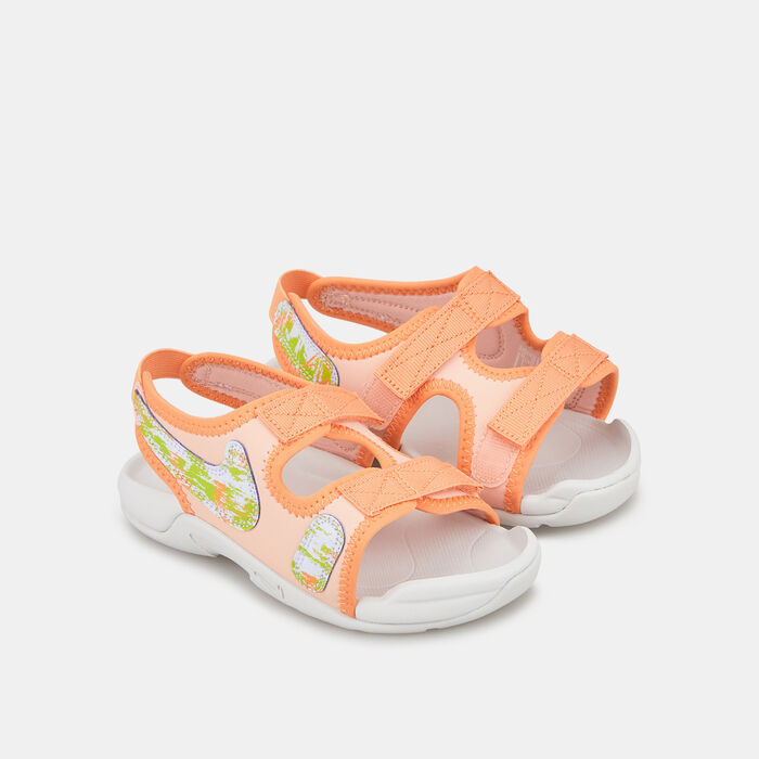 Nike Kids' Sunray Adjust 6 SE Slides (Younger Kids) Orange image number 1