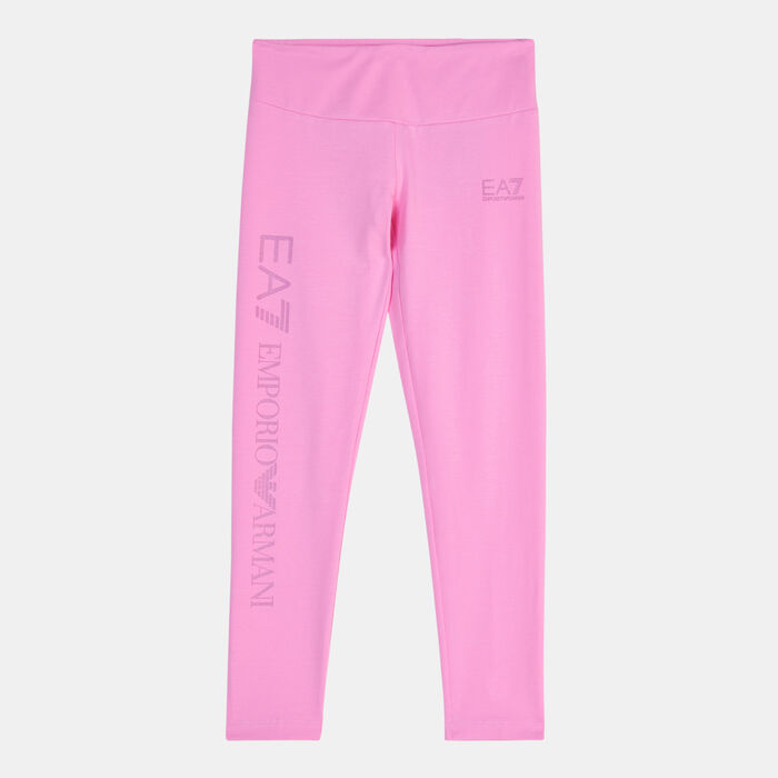 EA7 Emporio Armani Kids' Shiny Leggings Pink EA7 Emporio Armani Kids' Shiny Leggings Pink image number 0