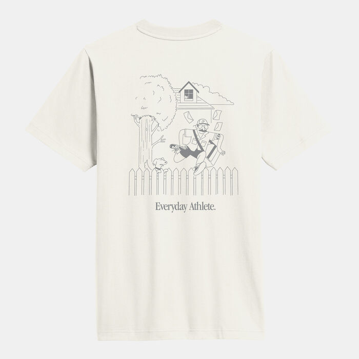 New Balance Men's Mailman T-Shirt Beige New Balance Men's Mailman T-Shirt Beige image number 1