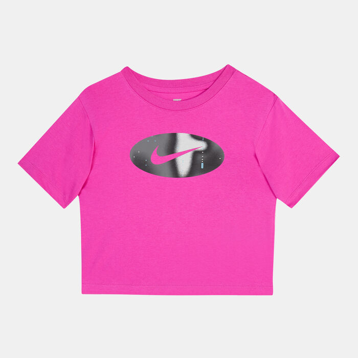 Nike Kids’ Create GFX Boxy T-Shirt Pink Nike Kids’ Create GFX Boxy T-Shirt Pink image number 0