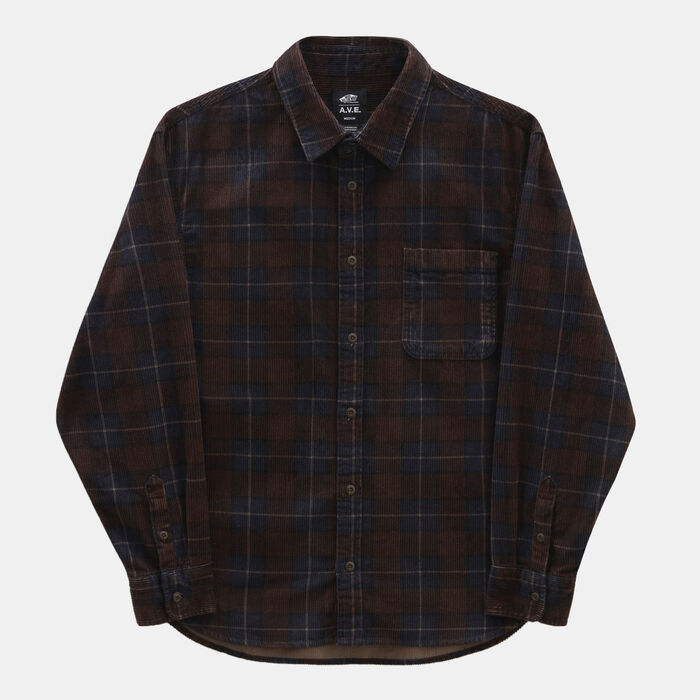 Vans Men's Ave Shirt Brown Vans Men's Ave Shirt Brown image number 0