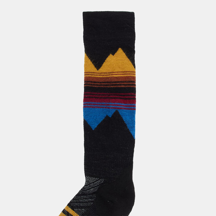 Smartwool Women's Ski Targeted Cushion Over-The-Calf Socks yellow image number 1