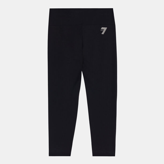 EA7 Emporio Armani Kids' Shiny Leggings Black image number 1