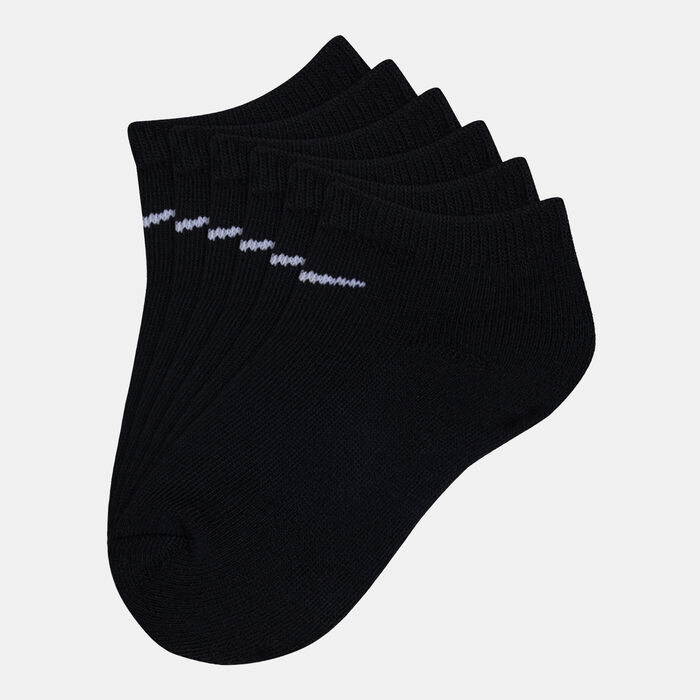 Nike Kids' Dri-FIT Basic No-Show Socks (3 Pack) Black Nike Kids' Dri-FIT Basic No-Show Socks (3 Pack) Black image number 0