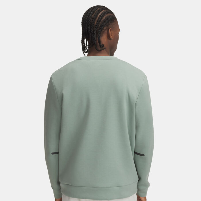 Under Armour Men's Unstoppable Fleece Sweatshirt Green Under Armour Men's Unstoppable Fleece Sweatshirt Green image number 1