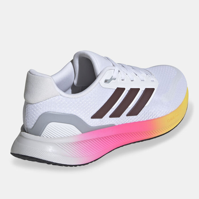 adidas Women's Runfalcon 5 Running Shoes White adidas Women's Runfalcon 5 Running Shoes White image number 2