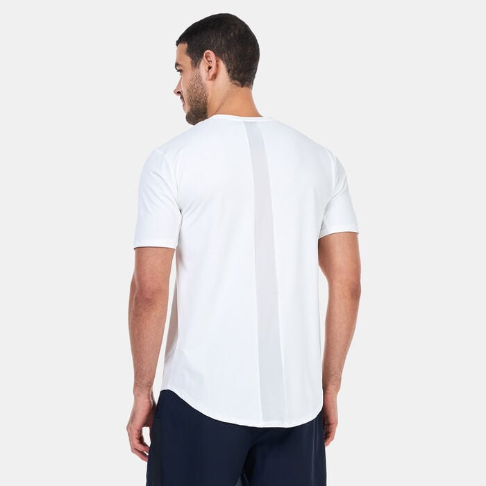 Sun and Sand Sports Men's Mesh Flex Training T-Shirt White Sun and Sand Sports Men's Mesh Flex Training T-Shirt White image number 1