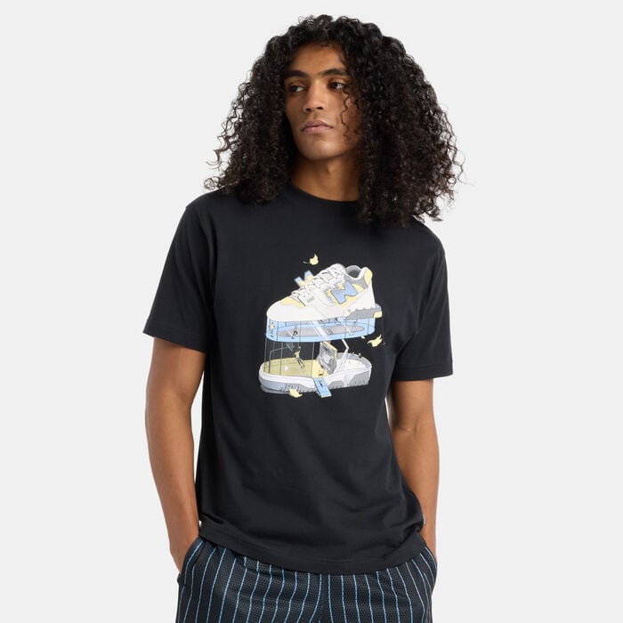 New Balance Men's Fitness Center T-Shirt Black New Balance Men's Fitness Center T-Shirt Black image number 0