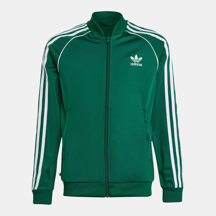 adidas Originals Kids’ Adicolor SST Track Jacket Green adidas Originals Kids’ Adicolor SST Track Jacket Green image number 0
