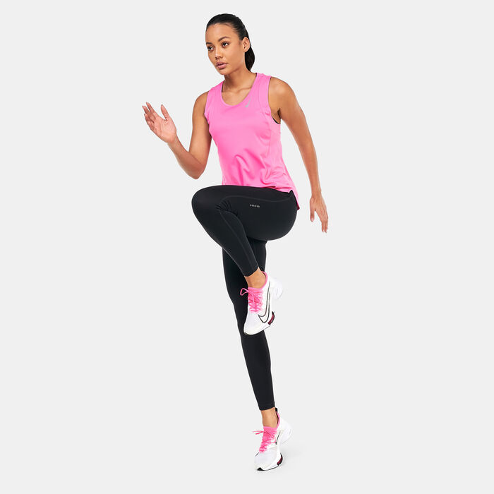 Nike Women's Dri-FIT Race Running Singlet Pink image number 2