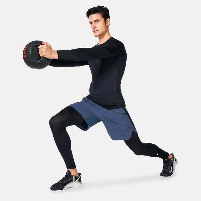 Nike Men's Pro Dri-FIT Training Tights Black image number 2