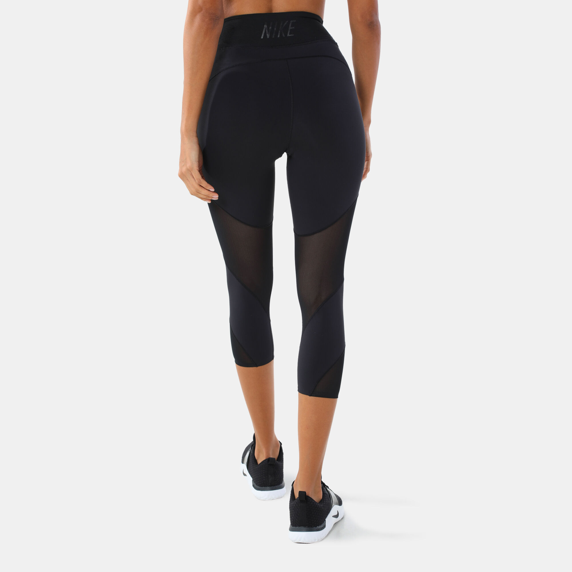 Nike fly lux crop deals