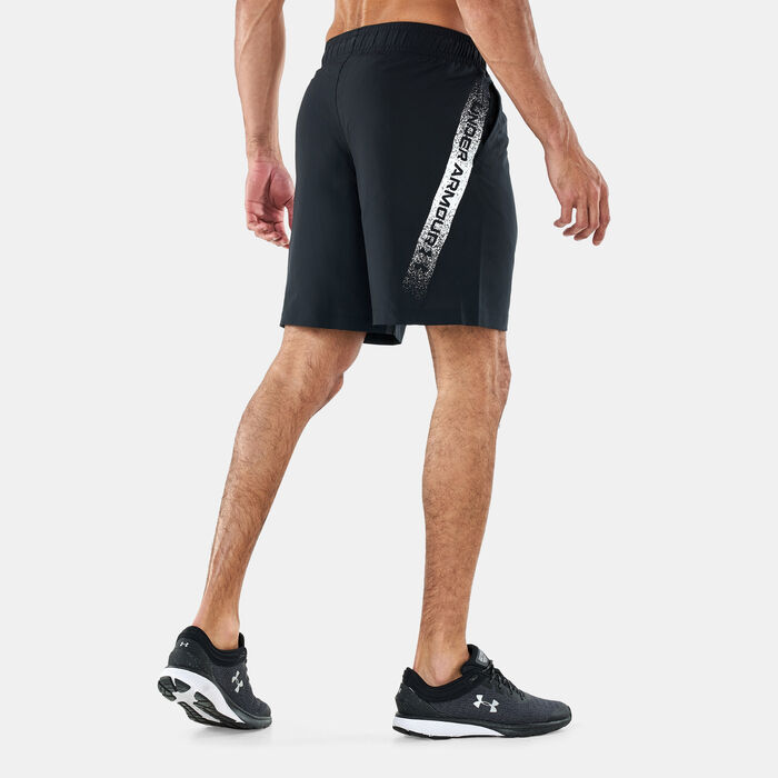 Under Armour Men's UA Woven Graphic Shorts Black image number 1